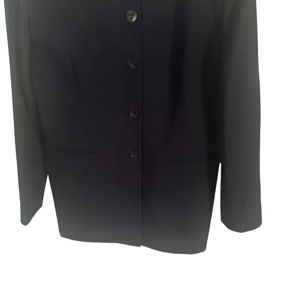 Sag Harbor Suit blue button up dress jacket size 12 - Picture 6 of 7